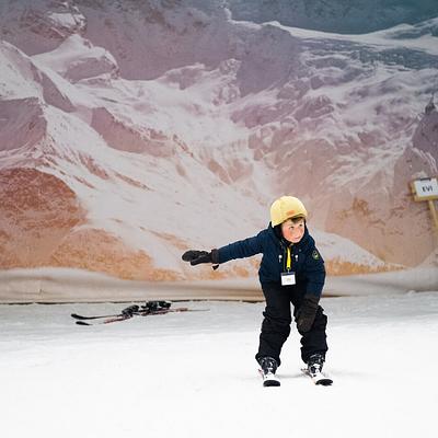 Wilrijk SnowWorld 16-02-2026 Indoor ski in SnowWorld Antwerpen