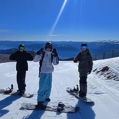 Cerva Snowboarden in Monte Rosa 18-12-2026
