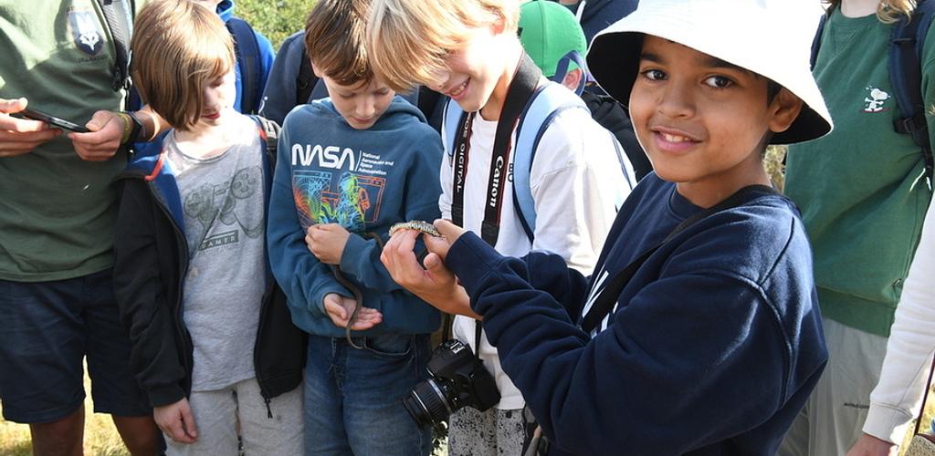 Reptielen en amfibieën expeditie