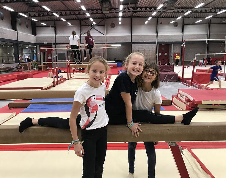 Gym en trampolinestage