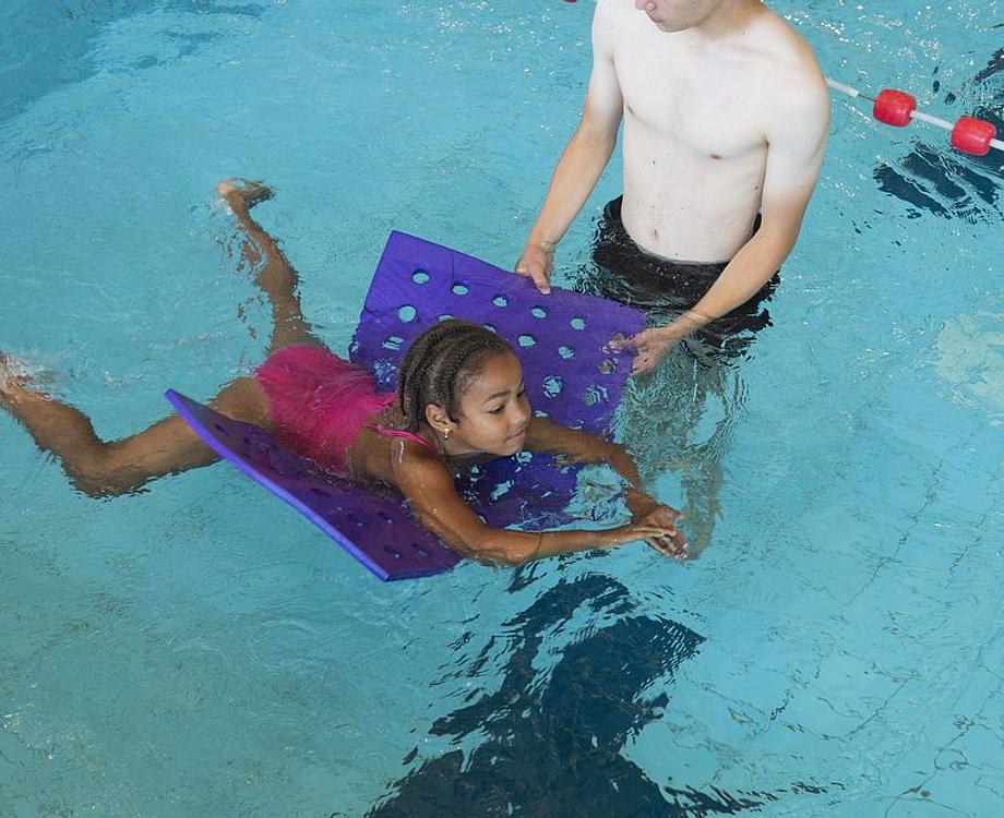 Ervaringssportkamp met zwemmen